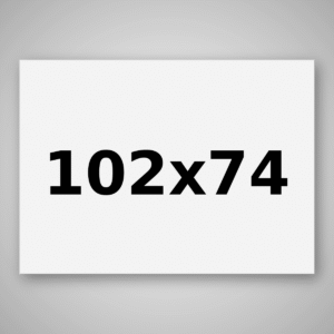 Etiqueta 102x74