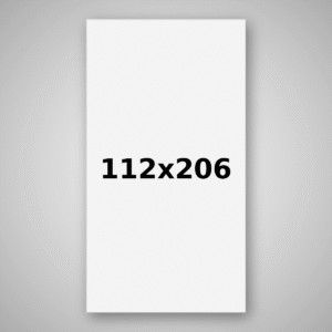 Etiqueta 112x206