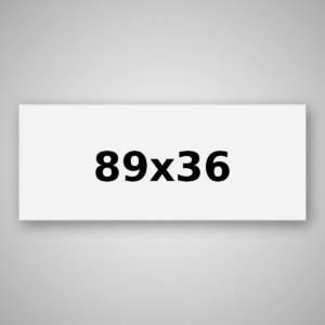 Etiqueta 89x36